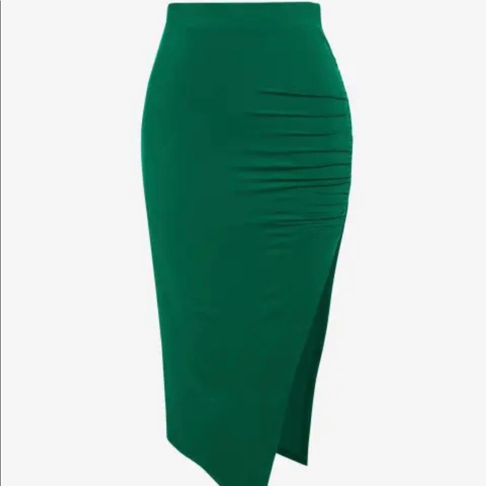 Zaful asymmetrical slinky skirt